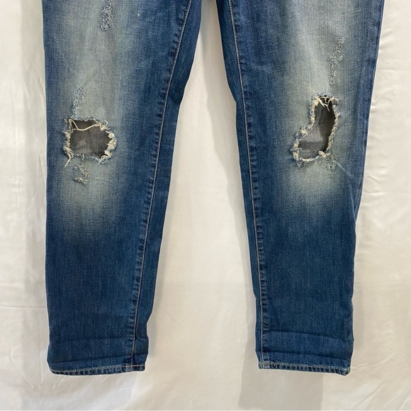 Mavi Emma Slim Boyfriend Women’s ripped faded jeans size US 30 - Picture 8 of 15